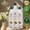 AIREVO 100% Organic Wood Pressed Coconut Oil - Unrefined, Natural & Chemical-Free - Kolhu/Kacchi Ghani/Chekku - Ideal for Hair, Skin Care, & Baby Massage Coconuts (1000ML) view 3