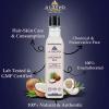 AIREVO 100% Organic Wood Pressed Coconut Oil - Unrefined, Natural & Chemical-Free - Kolhu/Kacchi Ghani/Chekku - Ideal for Hair, Skin Care, & Baby Massage Coconuts (500ML) view 4