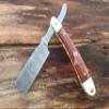 Professional Damascus Straight Edge Razor  Handmade Shavette for Mens Grooming & Barber Use view 3