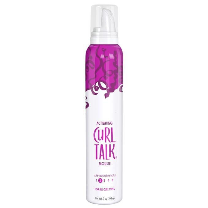 Your Not Mother Curl Activating Mousse 7 oz Lightweight Styling Foam Defines Curls, Boosts Volume, Frizz Control Flexible Hold, Sulfate-Free, No Crunch All Hair Types