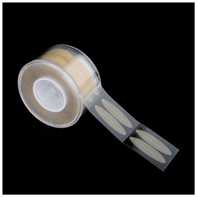 Double Eyelid Sticker 600Pcs/box Big Eyes Makeup Eyelid Sticker Invisible Double Eyelid Tape Fold Self Adhesive Stickers S/L Clear Beige Tool Double Eyelid Stickers(1)