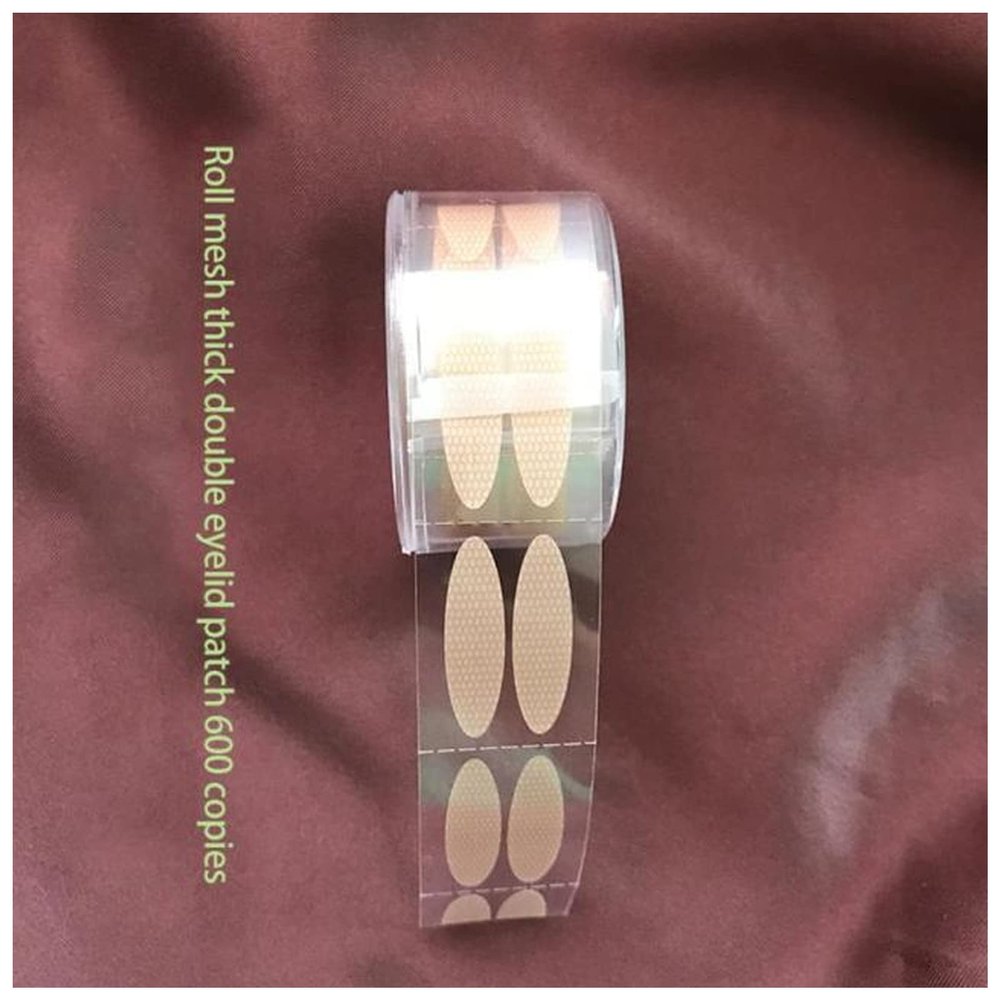 Double Eyelid Sticker Invisible Lace Double Eyelid Stickers Big Eyelid Tape Sticker Self-Adhesive Tape Eye Patch L/S Makeup Beauty Tools Double Eyelid Stickers(1)