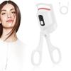 2025 Smart Eyelash Curler - 2-in-1 Heating & Curling System With Auto Shut-Off, Perfect For Daily Use & Special Occasions(White-2pcs) view 1