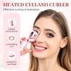 2025 Smart Eyelash Curler - 2-in-1 Heating & Curling System With Auto Shut-Off, Perfect For Daily Use & Special Occasions(White-2pcs) view 2