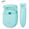 2-in-1 Travel Eyelash Curler Set - Wide Angle & Partial Curler With Replaceable Silicone Pads, Compact & Lightweight(Green) view 1