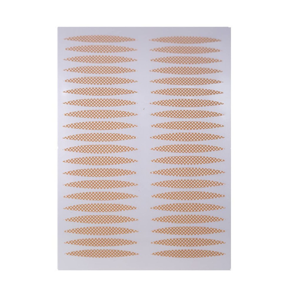 Double Eyelid Sticker 6 Sheets Invisible Eyelid Stickers Lace Mesh Eye Lift Strips Waterproof Double Eyelid Tape Adhesive Stickers Makeup Tools Double Eyelid Stickers
