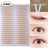 Double Eyelid Sticker 6 Sheets Invisible Eyelid Stickers Lace Mesh Eye Lift Strips Waterproof Double Eyelid Tape Adhesive Stickers Makeup Tools Double Eyelid Stickers view 2