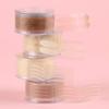 Double Eyelid Sticker 600PCS/Pack Makeup Clear Gray Beige Eyelid Stripe Big Eyes Invisible Double Fold Eyelid Shadow Tape Sticker Beauty Tool Double Eyelid Stickers(Beige L) view 4