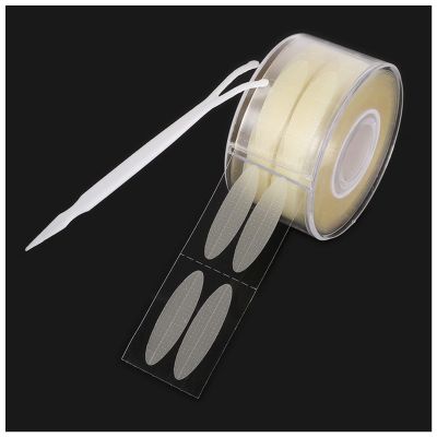 Double Eyelid Sticker 600pcs S/L Makeup Clear Gray Beige Eyelid Stripe Big Eyes Invisible Double Fold Eyelid Shadow Tape Sticker Beauty Tool Double Eyelid Stickers(Beige L)