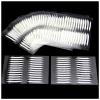 Double Eyelid Sticker 240 Pairs Makeup Clear Lace mesh Eyelid Stripe Big Eyes Invisible Double fold Eyelid Shadow Sticker Double Eyelid Tape Tools Double Eyelid Stickers view 1