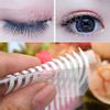 Double Eyelid Sticker 240 Pairs Makeup Clear Lace mesh Eyelid Stripe Big Eyes Invisible Double fold Eyelid Shadow Sticker Double Eyelid Tape Tools Double Eyelid Stickers view 3