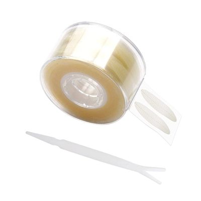 Double Eyelid Sticker 600pcs/Box Eyelid Tapes Women Face Makeup Double-Fold Eyelid Adhesive Stickers Seamless Invisible Waterproof Beige Net-Shape S/L Double Eyelid Stickers(Round Beige L)