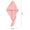 NSUQOA JSEIAJB Hair Drying Cap 2 Pack Strong Water Absorbent Quick-Drying Towel Baotou Women Thick Dry Hair Towel view 4