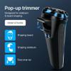 Snapbuy Electric Razor for Men, Snapbuy Electric Razor Pro of Father, 4D Floating Head Rotary Shaver,2025 New Electri c Shaver with LCD Display & Quiet Motor, IPX7 Waterproof (Blue) view 4