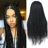 Synthetic Box Braids Wig, 28 Inch Long, 13x4 Lace Front, Black view 1