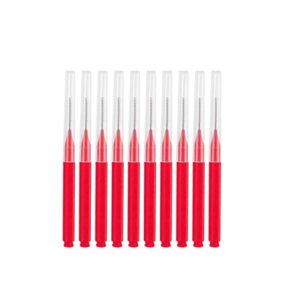 10/20 pcs Bendable Eyelash Brush Makeup Tool(10pcs Red)