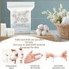 222-Pack 100% Pure Cotton Makeup Remover Pads | Soft, Hypoallergenic & Lint-Free Facial Rectangle for Sensitive Skin | Reusable, Double-Sided with Reinforced Edges | Makeup Skincare(222 Count) view 4