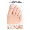Nail Correction Patches - 10 Piece Corrective Patches for Toe Nails - Corrector Strips Stickers for Repair Care Women Men Adult Foot Home view 4
