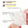 50-Pack 100% Pure Cotton Makeup Remover Pads | Soft, Hypoallergenic & Lint-Free Facial Rectangle for Sensitive Skin | Reusable, Double-Sided with Reinforced Edges | Makeup Skincare(50 Count) view 3