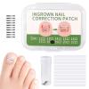 Nail Correction Patch | 10 Piece Correction Patches for Toe Nails | Corrector Strips Stickers for Repair Care Women Men Adult Foot Home view 1