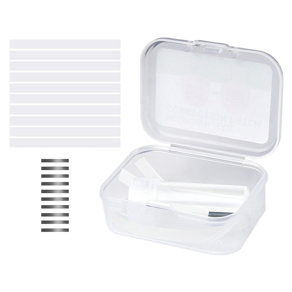 Nail Correction Patch | 10 Piece Toe Nail Correction Patches - Tool Strips Stickers Corrector Repair for Women Men Foot Night Home