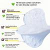 150 Count 100% Organic Cotton Rounds | Soft, Reusable & Hypoallergenic Makeup Remover Pads | No Lint,Double-Sided for Toner & Skincare (2.3")Triple-Layer, Lint-Free Makeup Remover Pads (150 Count) view 3