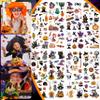 166Pcs Halloween Party Favors - Cute Halloween Tattoos Supplies Goodie Bag Stuffers for Halloween Decor Indoor, 4 Sheets Halloween Tattoos & Halloween Decorations Gifts for Party & Cosplay view 4