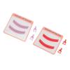 2 Set Silicone Eyelash Extension Separator Tool, Washable and Reusable, Precise Lash Grafting for Dense, Looking Results, Skin Friendly Comfort, Improves Workflow view 2