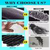 12A #27 Honey Blonde Human Braiding Hair for Boho Braids 5 Bundles 16 Inch 160g Deep Wave Braiding Hair for Bohemian Knotless Braids 100% Unprocessed Virgin Bulk Hair Extensions No Weft view 2