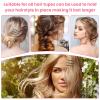 mini bobby pins,50 Count 1.38 inch Metal Hair Clips for Children,Girls and Women,Suitable for All Hair Types (Black Hair Clip-01) view 3