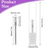 12 Pcs Mandrel Nail Drill Bits,Mandrel Bits for Small Sanding Bands,3.1 MM 3/32 Shank Mini Mandrel Bit for Acrylic Nails Manicure Pedicure Tool Electric File Machine view 2