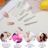 12 Pcs Mandrel Nail Drill Bits,Mandrel Bits for Small Sanding Bands,3.1 MM 3/32 Shank Mini Mandrel Bit for Acrylic Nails Manicure Pedicure Tool Electric File Machine view 4