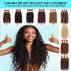12A 613 Blonde Human Braiding Hair for Boho Braids 3 Bundles 18 Inch 100g Deep Wave Braiding Hair for Bohemian Knotless Braids 100% Unprocessed Brazilian Virgin Bulk Hair Extensions No Weft view 4
