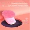 Electric Sonic Vibration Cleansing Brush, Rechargeable Waterproof Facial Scrub, Used for Deep and Thorough Facial Cleansing, Daily Skincare(Pink) view 2