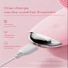 Electric Sonic Vibration Cleansing Brush, Rechargeable Waterproof Facial Scrub, Used for Deep and Thorough Facial Cleansing, Daily Skincare(Pink) view 4