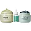 Arencia Glass Skin Starter Trio - Spotless Skin Routine [Korean Rice Mochi Facial Cleanser + Glow Hyssop Overnight Mask Serum + Hyssop serum 12] view 1