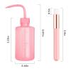 3 PCS Lash Shampoo Brush Sets with 1pcs 250 ML Plastic Satety Lash Tatoo Wash Bottles 2PCS Nose Blackhead Facial Cleaning Brush for Eyelash Extension Supplies (Styel #5) view 2