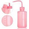 3 PCS Lash Shampoo Brush Sets with 1pcs 250 ML Plastic Satety Lash Tatoo Wash Bottles 2PCS Nose Blackhead Facial Cleaning Brush for Eyelash Extension Supplies (Styel #5) view 3