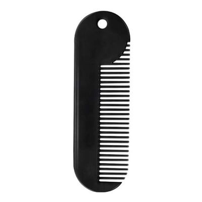 Beard Comb Metal Fine Tooth Comb Portable Mini Pocket Styling Beard Cleaning for Hair