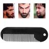 Beard Comb Metal Fine Tooth Comb Portable Mini Pocket Styling Beard Cleaning for Hair view 2