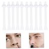 Nose Wax Sticks Nose Wax Applicator Kit Disposable Nostril Cleaning Spatulas Hair Removal 10PCS view 4