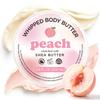 puresoak bath Peach Whipped Shea Body Butter, Natural Whipped Shea Butter for Women Dry Skin, Peach Scented Body Care, Gentle Hydration with Long Lasting Moisture 6.8 floz view 1