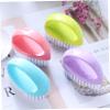 2Pcs Hand Scrub Brush, Soft Reusable Multifunctional Plastic Nail Scrubber Brush for Men Women Kids Hands Nail Cleaning, Color RandomHand Scrub view 3