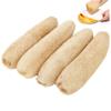 4PCS Natural Loofah Sponge, Biodegradable Loofah Sponge for Dishes, Bath, ShowerNatural view 1