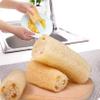 4PCS Natural Loofah Sponge, Biodegradable Loofah Sponge for Dishes, Bath, ShowerNatural view 4