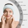 Skincare Headbands for Women Girls: Spa Headband for Washing Face Towel Hair Bands, Makeup Facial Face Wash Head Bands 4 PCS view 4