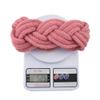 2Pcs Soft Elastic Crochet Headbands for Women Non Slip,3.5 x 8.3 inch Stylish Sports Hair Bands for Women's Hair for Daily Workout Sports Yoga,Camel view 2