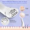 Qreeyx Epilator for Women, 7 in 1 Epilator Hair Removal for Women, Shaver, Bikini, Face Razor, Facial Brush, Face Massage and Body Exfoliator, Waterproof Painless Lady Shaver (White 227) view 3