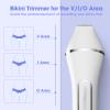 Qreeyx Epilator for Women, 7 in 1 Epilator Hair Removal for Women, Shaver, Bikini, Face Razor, Facial Brush, Face Massage and Body Exfoliator, Waterproof Painless Lady Shaver (White 227) view 4