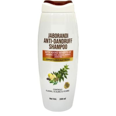 6.76Fl Oz / 200Ml Jaborandi Anti-Dandruff Shampoo - Pack of 1